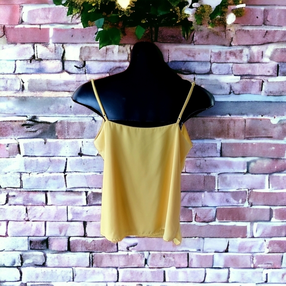 3/$40 Sale! Le Chateau Lined Flowy Tank Top - Picture 2 of 7